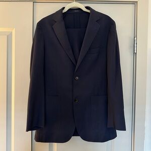 Suit Supply 2-piece Navy Blue Traveller Suit